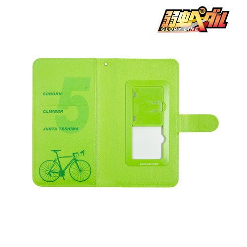 Yowamushi Pedal GLORY LINE Wallet-Style Smartphone Case (Junta Tejima)
