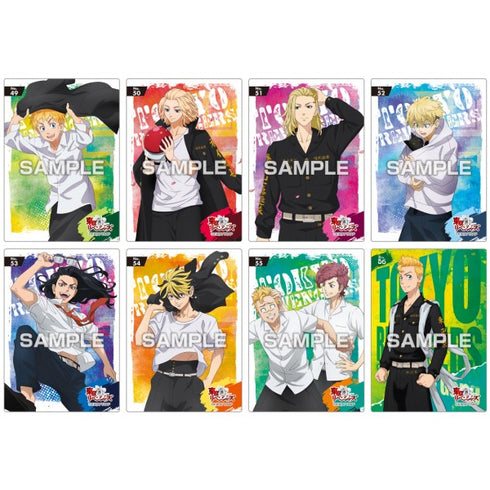 Tokyo Revengers Clear Card Collection Gum 2 First Press Limited Edition with Purchase Bonus BOX