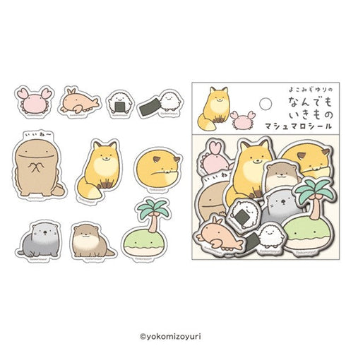 なんでもいきもの マシュマロシール