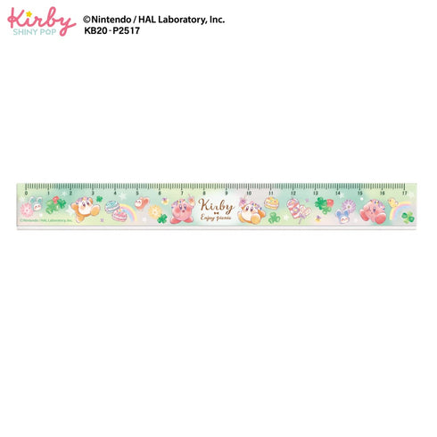 『星のカービィ』新学期17cm定規 ENJOY