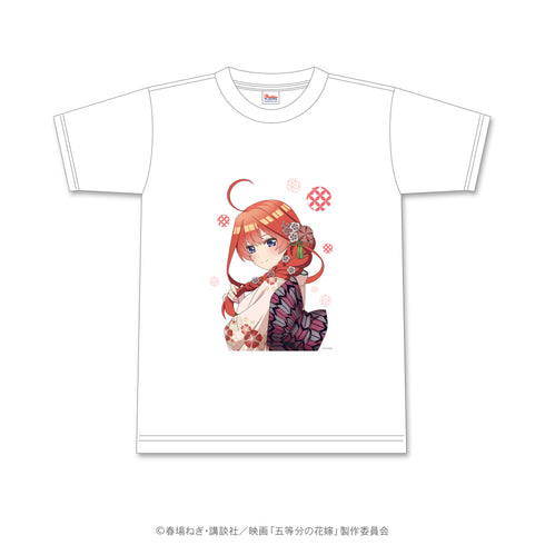 The Quintessential Quintuplets Movie Hanafuda Pattern T-Shirt Satsuki Nakano
