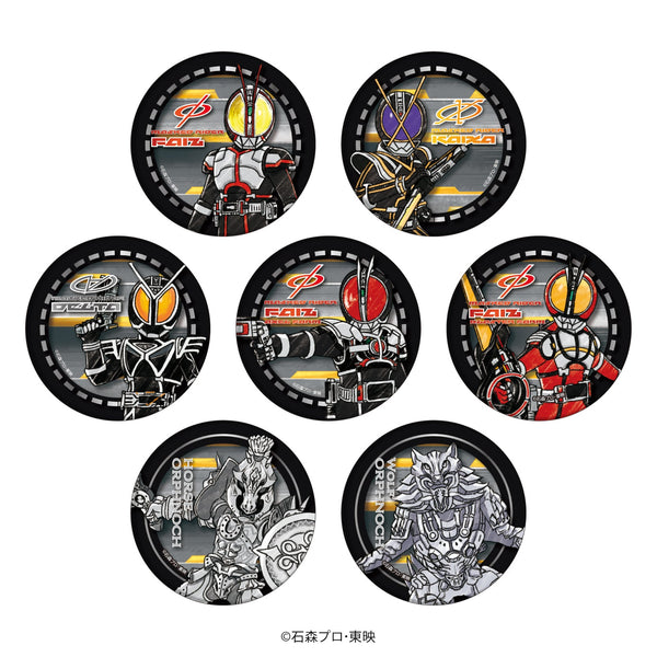 『仮面ライダー555』缶バッジ 01/ブラインド(全7種)(グラフアートイラスト)