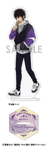 『ワールドトリガー』アクリルスタンド -ENJOY HOLIDAY!- 8.影浦雅人