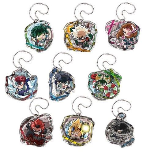 『僕のヒーローアカデミア』ぴた!でふぉめ 救助活動 アクリルキーホルダー BOX