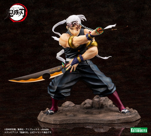 Demon Slayer: Kimetsu no Yaiba ARTFX J Uzui Tengen 1/8 Scale Pre-Painted Figure