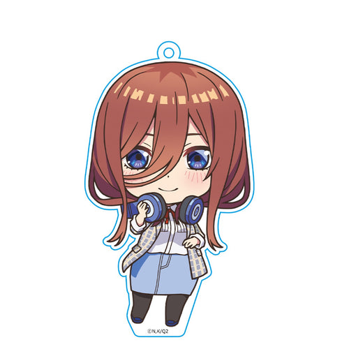 「五等分の花嫁∬」 中野三玖 ぷにこれ!キーホルダー(スタンド付)