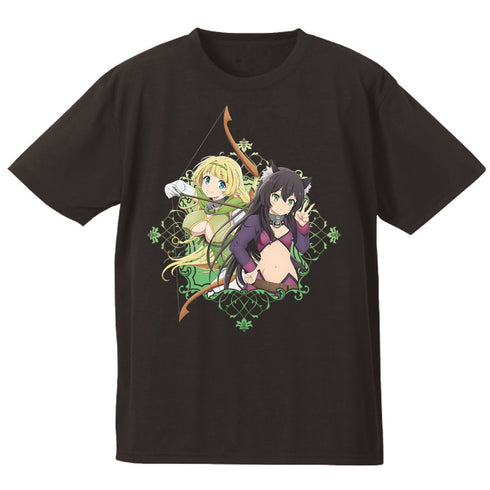 「異世界魔王と召喚少女の奴隷魔術Ω」シェラ&レム Tシャツ