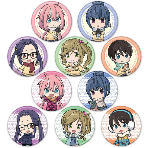 Yuru Camp△ Trading Can Badge BOX