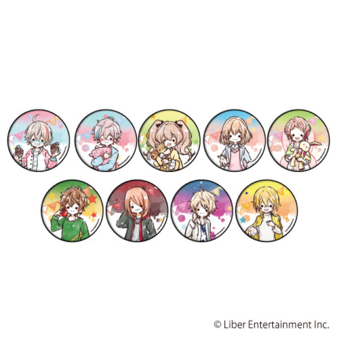 『アイ★チュウ Étoile Stage』缶バッジ 19/誕生日ver.BOX (全9種)(グラフアート)