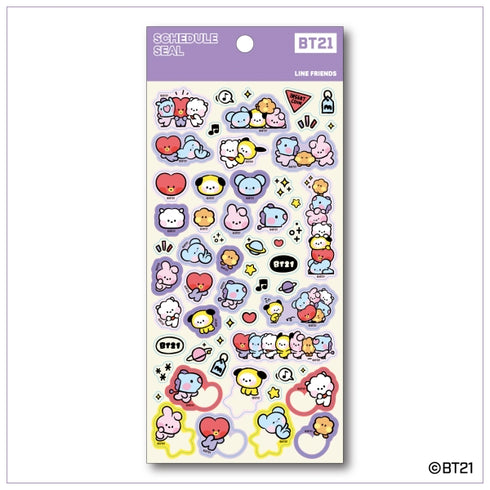 『BT21』スケジュールシール / BT21 minini