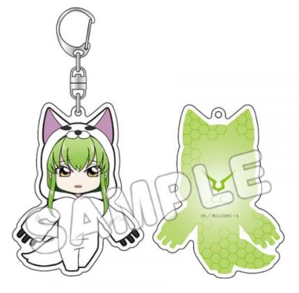 『コードギアス反逆のルルーシュ』 あにまるっこアクリルキーホルダー(15周年放送記念ver.) C.C.