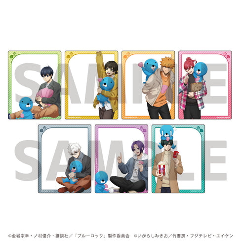 TV Anime "Blue Lock" × "Bono Bono" Character Frame Card 01/Blind (7 Varieties Total) (Newly Drawn Illustration)