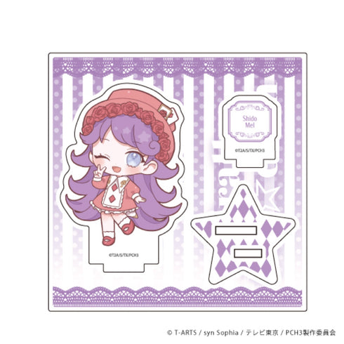 「キラッとプリ☆チャン」める アクリルフィギュアプレート 12/不思議の国ver. (ミニキャラ)