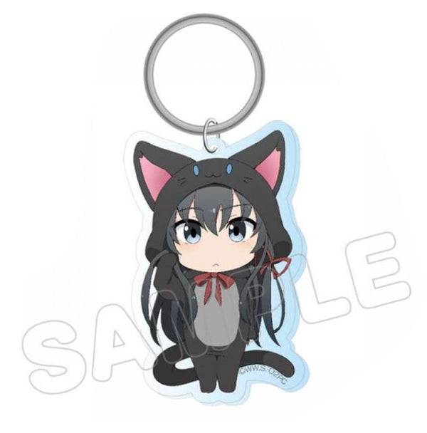 『やはり俺の青春ラブコメはまちがっている。続』あにまるっこアクリルキーホルダー/雪乃(ねこ)