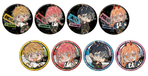 『チェンソーマン』トレーディングホログラム缶バッジ Normal ver. (全8種) BOX