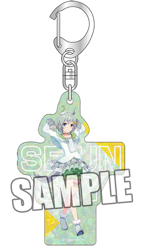 『ウマ娘 プリティーダービー』ホログラムアクリルキーホルダー セイウンスカイ