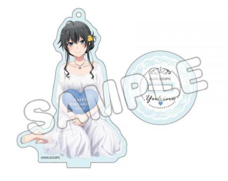 『やはり俺の青春ラブコメはまちがっている。完』アクリルフィギュアS/雪乃バースデー2022