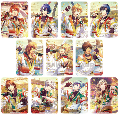 『うたの☆プリンスさまっ♪ Shining Live』トレーディング箔押しステッカー ニューイヤー☆寅たちの祝祭 アナザーショットVer. BOX