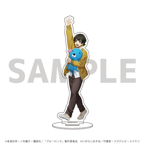 TV Anime "Blue Lock" × "Bono Bono" Character Acrylic Figure 04/Hachiraku Kai & Bono Bono (Original Illustration)