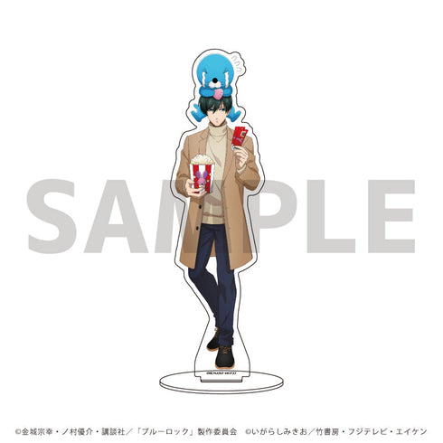 TV Anime "Blue Lock" × "Bono Bono" Character Acrylic Figure 09/Itoshi Rin & Bono Bono (Original Illustration)
