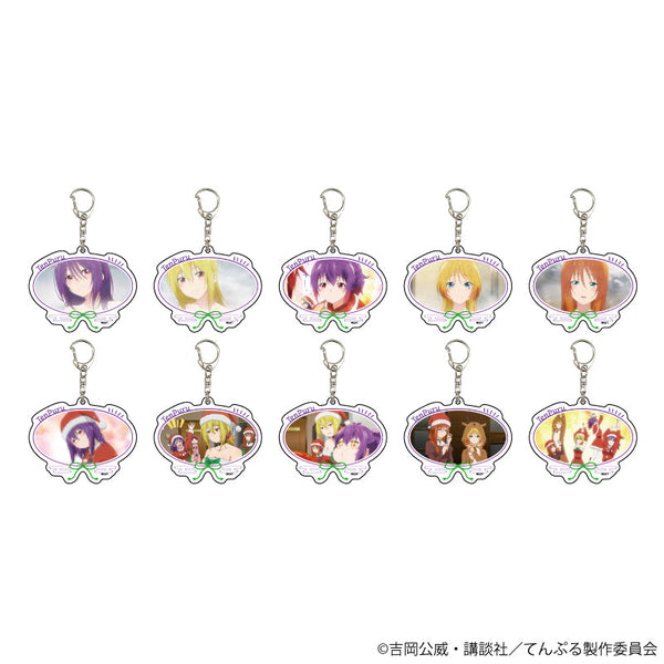 TV Anime "Temple" Acrylic Keyholder 02/Blind (10 Varieties Total) (Scene Illustration)