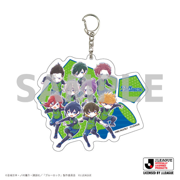 TVアニメ『ブルーロック』×Jリーグ デカアクリルキーホルダー 01/湘南ベルマーレ(グラフアートイラスト)