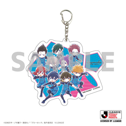 TV Anime "Blue Lock" × J.League Large Acrylic Keyholder 14/Sagan Tosu (Graphic Art Illustration)