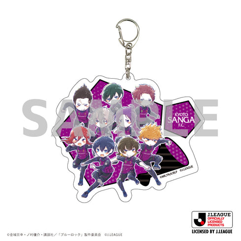 TV Anime "Blue Lock" × J.League Large Acrylic Keyholder 16/Kyoto Sanga F.C. (Graph Art Illustration)