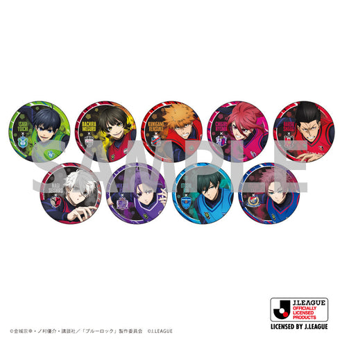 TV Anime "Blue Lock" × J.League Can Badge 01/Blind BOX1 (9 Varieties) (Original Illustration)