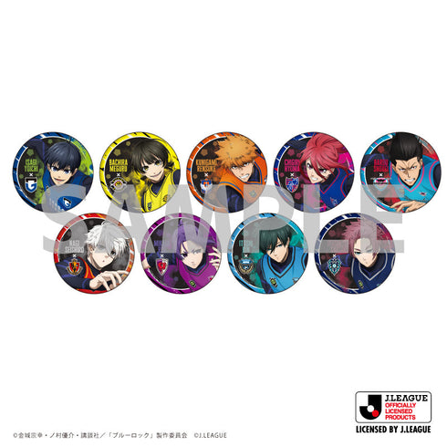 TV Anime "Blue Lock" × J.League Can Badge 02/Blind BOX2 (9 Varieties Total) (Newly Drawn Illustration)