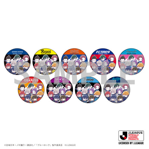 TV Anime "Blue Lock" × J.League Can Badge 04/Blind BOX2 (9 Varieties Total) (Graph Art Illustration)
