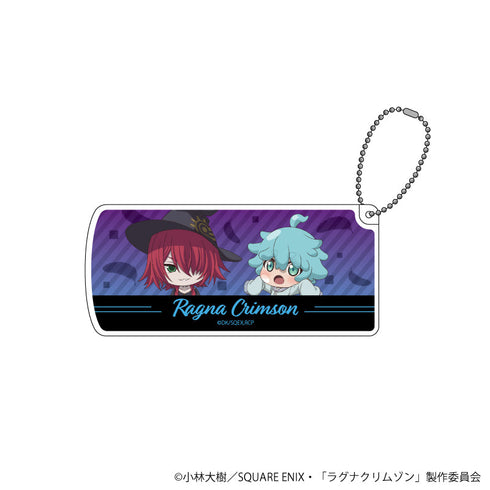 TVアニメ『ラグナクリムゾン』 スライド式小物ケース 02/クリムゾン&スライム(公式イラスト)