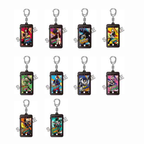 『僕のヒーローアカデミア』スマホ型キーホルダー BOX