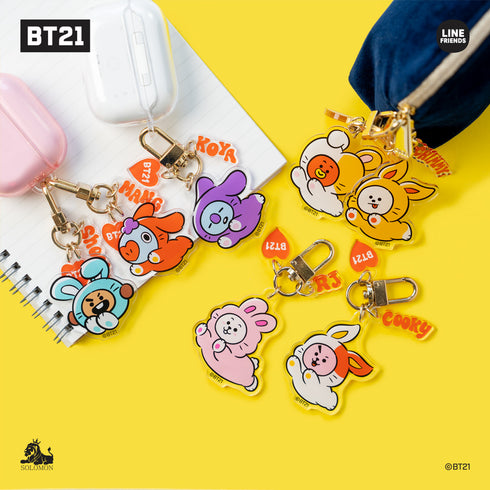 『BT21』RABBIT アクリルキーリング CHIMMY