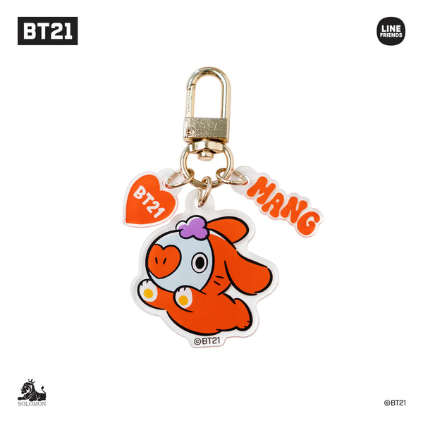 『BT21』RABBIT アクリルキーリング MANG