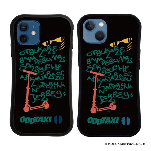 『オッドタクシー』iPhoneケース ラバーエッジ<ヤノ&関口 アイテム>