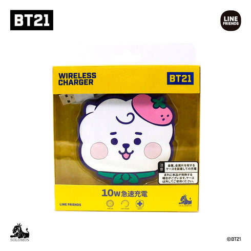 『BT21』ワイヤレスチャージャー JELLY.VER RJ