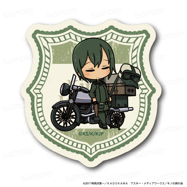 『キノの旅 -the Beautiful World-the Animated Series』耐候キャラステッカー【キノ&エルメス A】