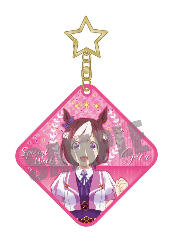 「ウマ娘プリティーダービー」PVC クリアキーホルダー スペシャルウィーク