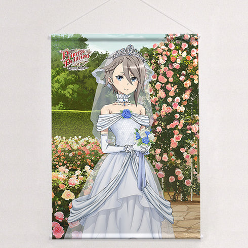 『プリンセス・プリンシパル Crown Handler』描き下ろしB2タペストリー (アンジェ/ウエディング)