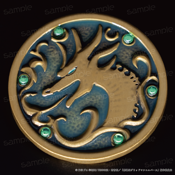 『グリッドマン ユニバース』竜の飾りピンバッジ