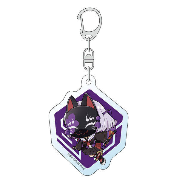 『#コンパス2.0 戦闘摂理解析システム』アクリルキーホルダー 狐ヶ咲甘色