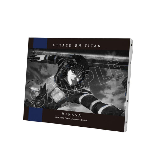 『진격의 거인』 미카사 Ani-Art BLACK LABEL 제2탄 F0호 캔버스 보드