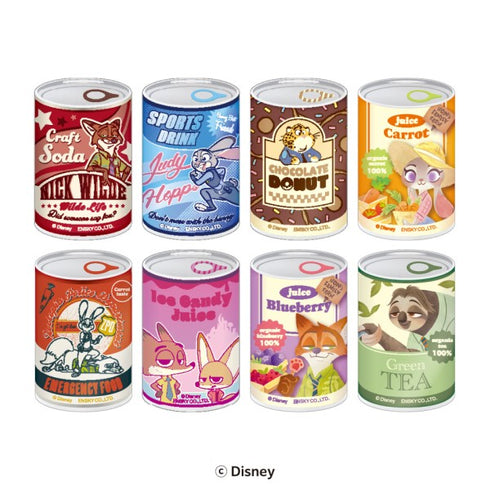 『Disney』ズートピア mitamemo缶バッジ【1BOX 8箱入り】