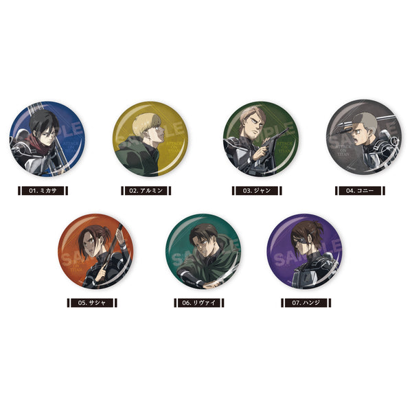 《進擊的巨人》金屬徽章 /01 第一彈(全7種)【BOX】【202602再販】