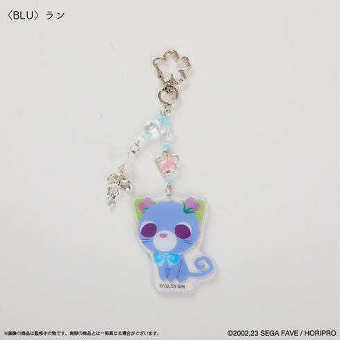 『お茶犬』キラキラアクリルキーホルダー ラン