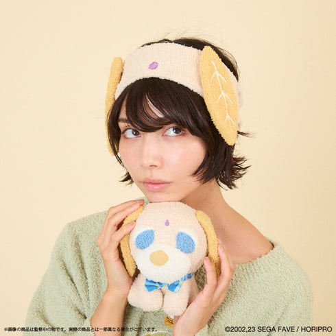 『お茶犬』ヘアバンド チャイ