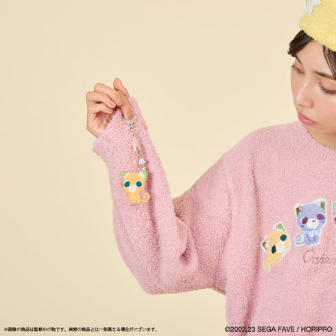 『お茶犬』キラキラアクリルキーホルダー ミン