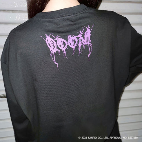 『サンリオキャラクターズ』QOOZA×Kuromi / クロミコラボ L/S TEE