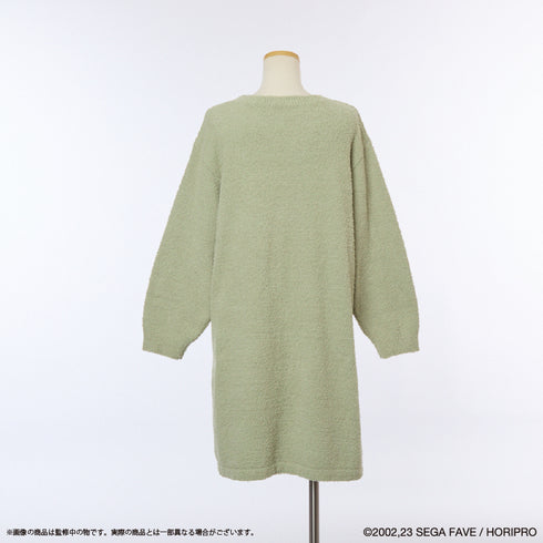 『お茶犬』ルームウェアワンピース (レディース) GRN